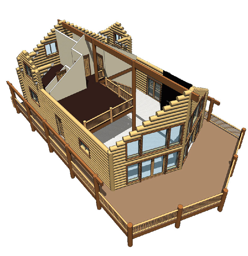 Log Home Draft